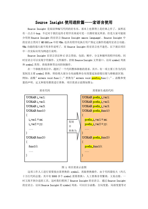 SourceInsight的宏语言使用