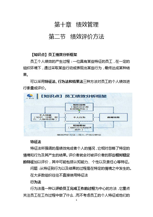 中级经济师环球讲义第十章第2、3节(人力)