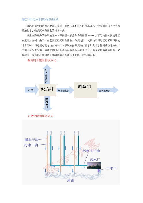 室外排水设计规范