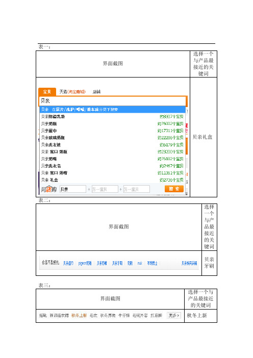 电子商务专业技能抽查网络推广 试题2 贝亲礼盒