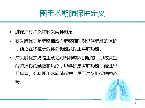 吸入糖皮质激素在围手术期肺保护的应用课件