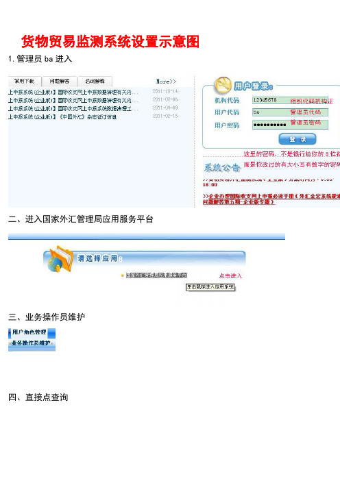 货物贸易外汇管理系统 设置图解