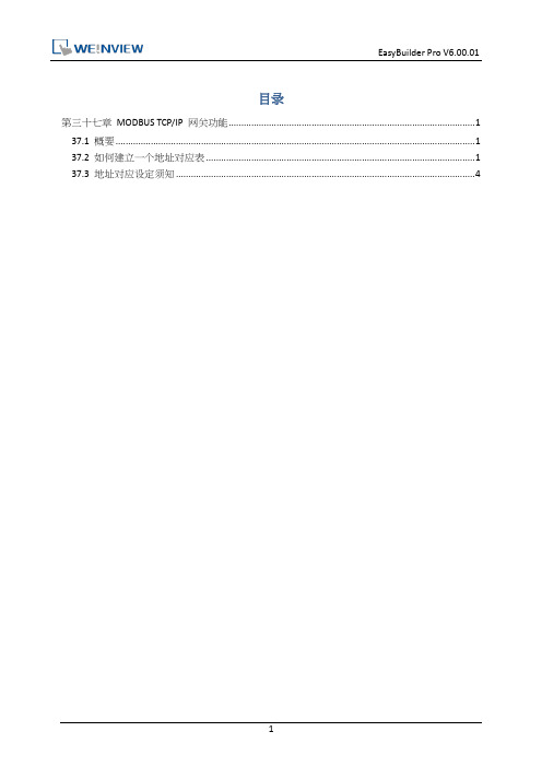 37.MODBUS TCP_IP 网关功能