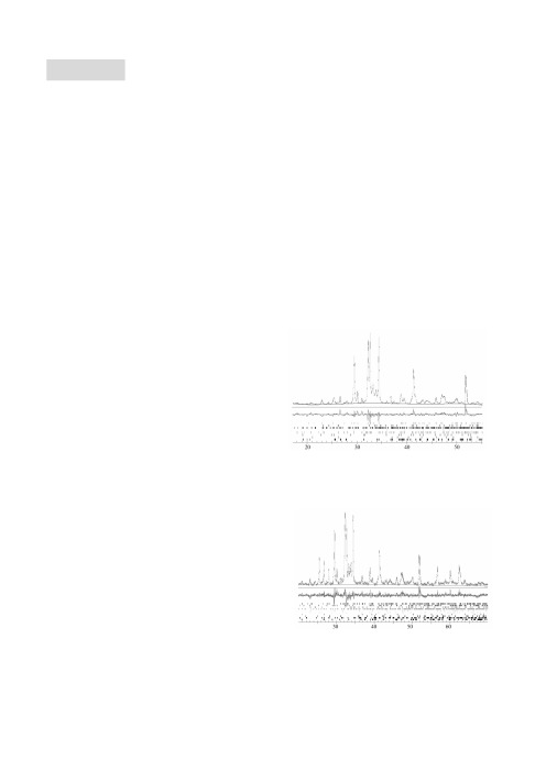 Rietveld方法X射线粉末衍射分析报告之一