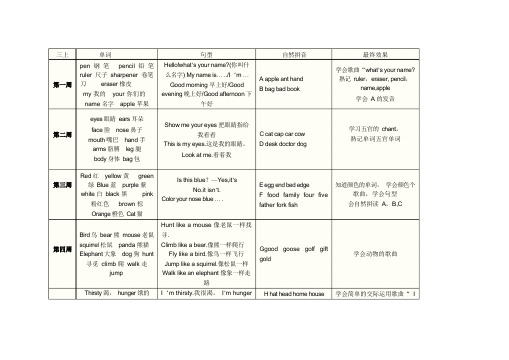 洪恩英语教学计划