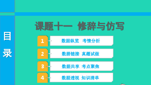 中考语文第二部分积累与运用课题十一修辞与仿写课