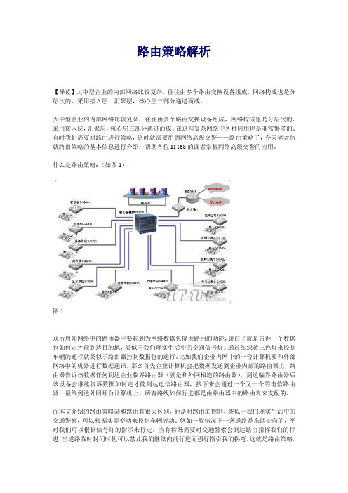 路由策略解析