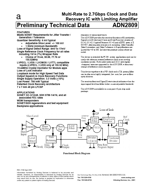 ADN2809资料