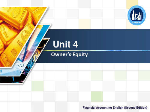 财务会计英语unit4 Owner’s Equity