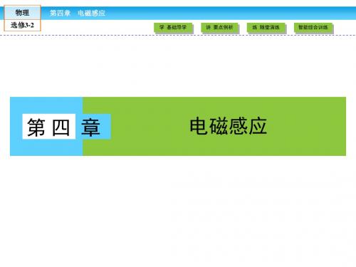 高中物理人教新课标选修3-2课件：第4章 电磁感应1、2