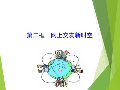 (部编)人教版初中七年级上册道德与法治《第五课交友的智慧：网上交友新时空》优质课ppt课件_2