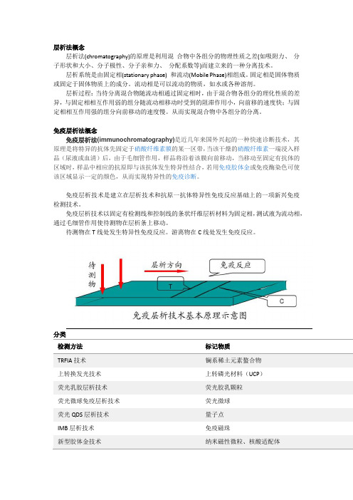 免疫层析技术