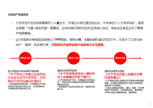 【精品】2020年文旅地产发展趋势分析含案例