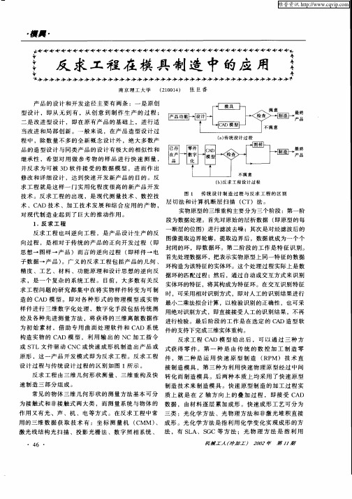 反求工程在模具制造中的应用