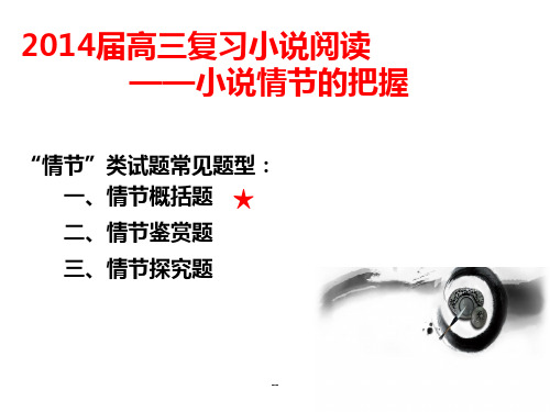 概括小说情节PPT课件