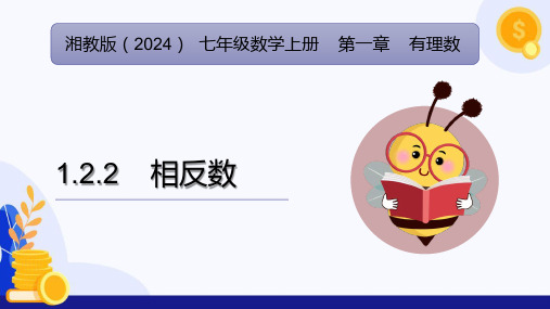 1.2.2 相反数(教学课件)七年级数学上册(湘教版2024)