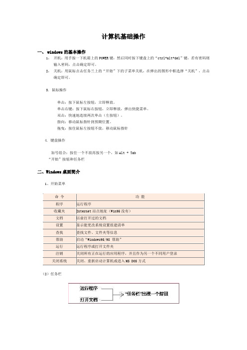 【通用】计算机基础培训教材.doc