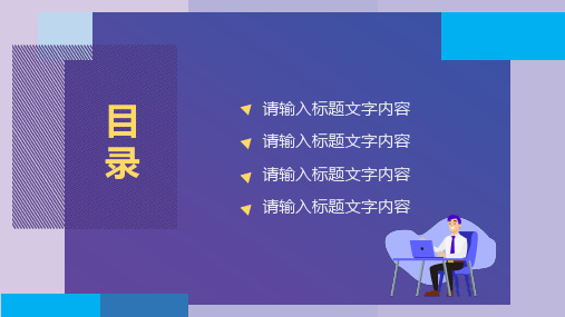 大气实用欧美风格商业计划书模板