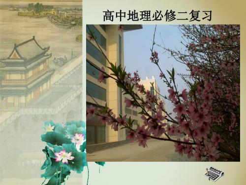 学业水平考试复习----高中地理鲁教版第二册--课件 (共78张PPT)