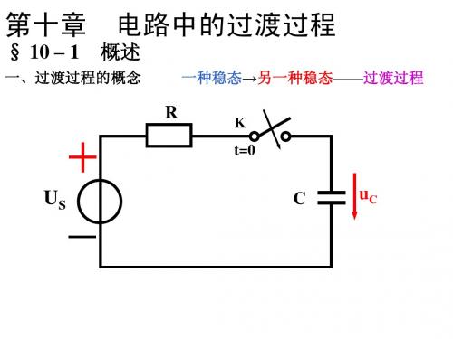 第11章  电路中的过渡过程