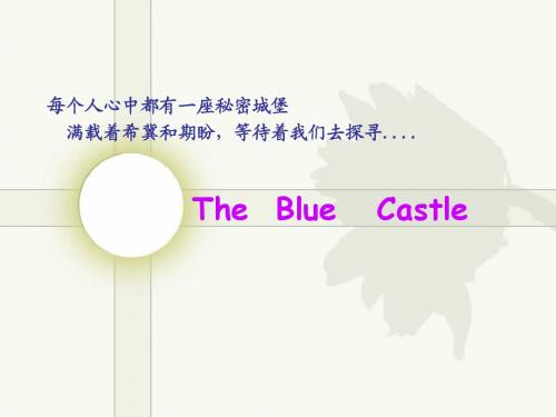 The  Blue   Castle  读书介绍