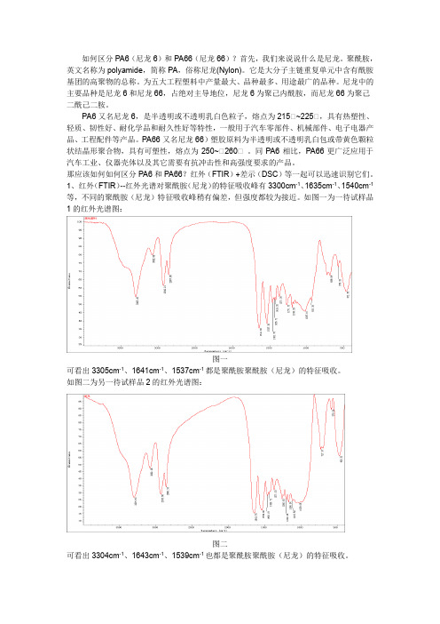 PA6和PA66的区分