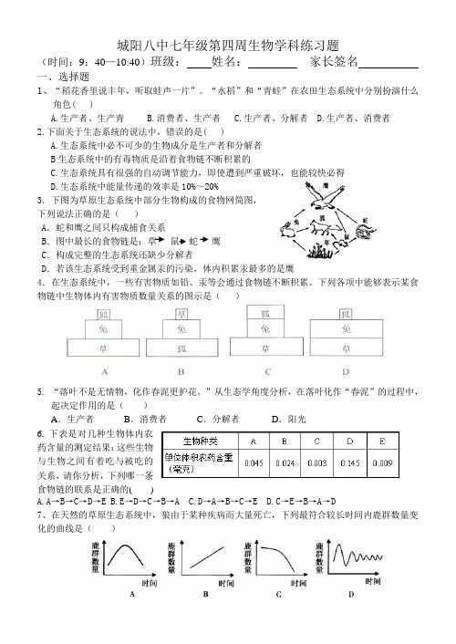 第4周周末作业