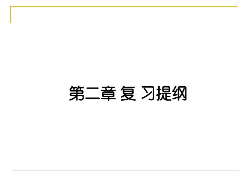 高一化学必修1第二章《化学物质及其变化》全章复习PPT课件