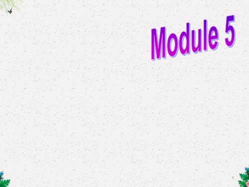 外研版八年级英语下册课件:Module 5 Unit 2