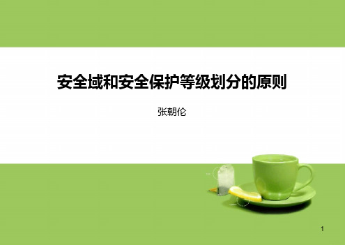 安全域和安全保护等级划分的原则参考资料