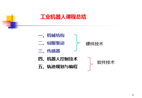 机器人课程总结