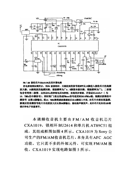 接收芯片CXA1019S