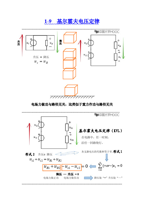 1-9基尔霍夫电压定律