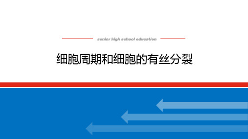 高考生物复习课件1.4.1细胞周期和细胞的有丝分裂