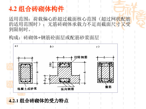 配筋砖砌体构件