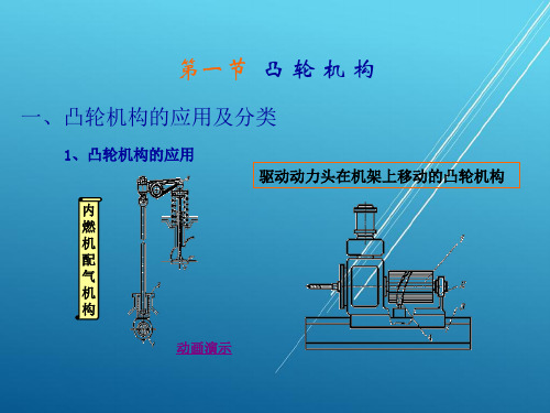 机械设计基础第5章+凸轮及间歇运动机构