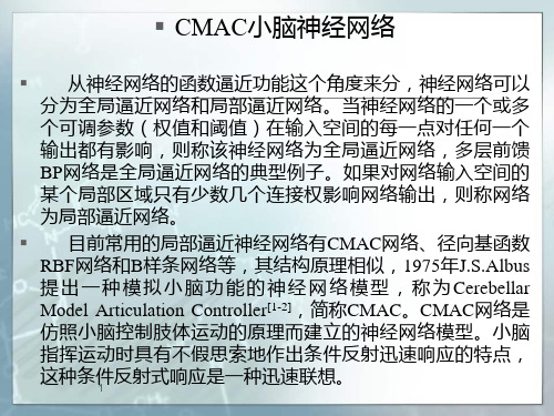 CMAC神经网络