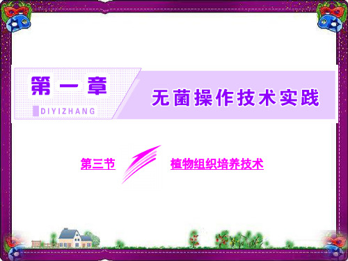 2017-2018学年高中生物苏教版选修1课件:第一章 第二节 分离特定的微生物并测定其数量