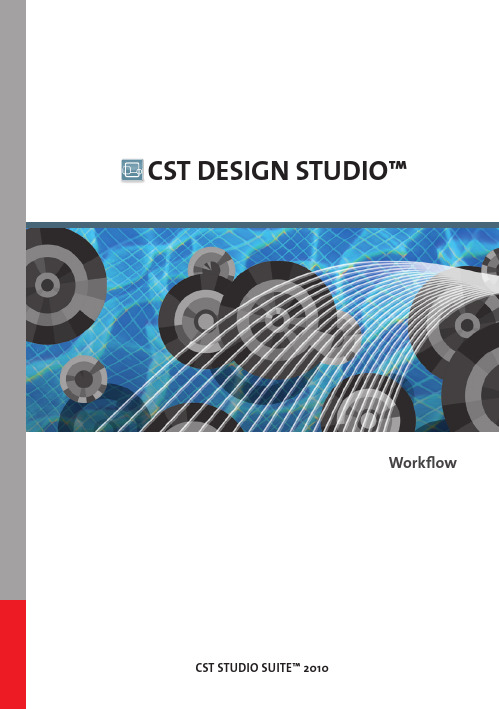 CST DESIGN STUDIO - Workflow