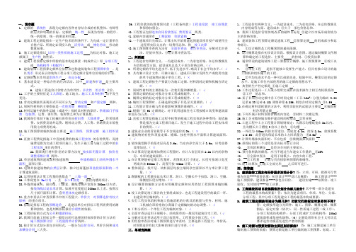 工程估价终极整理资料