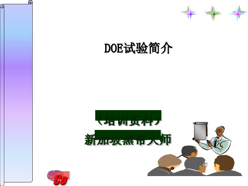 DOE试验简介(共 92张PPT)