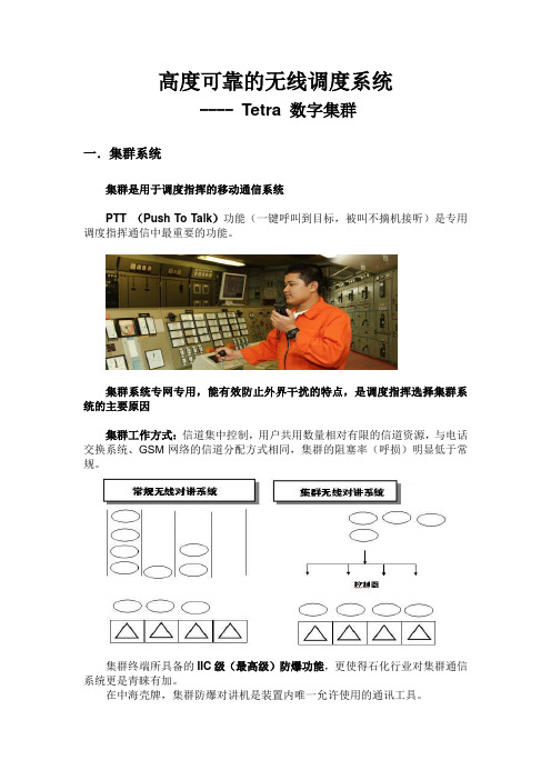 Tetra数字集群简介