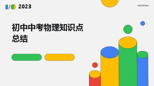 初中中考物理知识点总结PPT