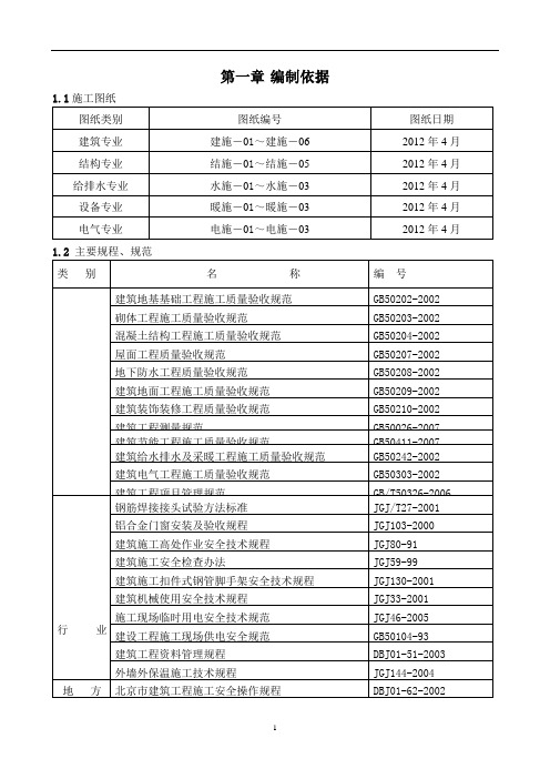 居委会办公用房施工方案_44596(1)