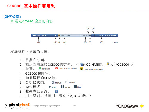 GC8000基本操作