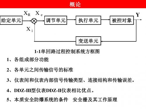 控制仪表及装置复习总结