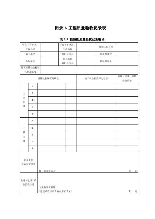 海绵城市工程质量验收记录表、渗透系数测定方法