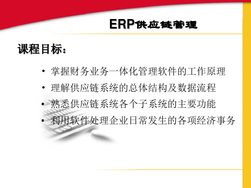 ERP总结 PPT课件