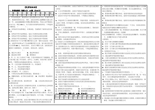 福建师范大学《民事诉讼法》作业考核试题