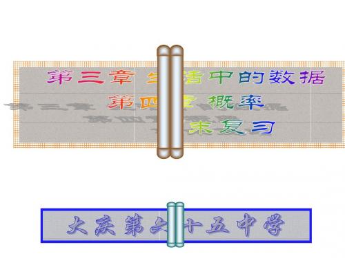 北师大数学七年级下册 第三章 第四章 期末复习
